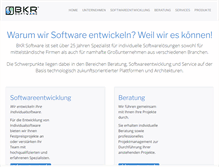 Tablet Screenshot of bkr.de